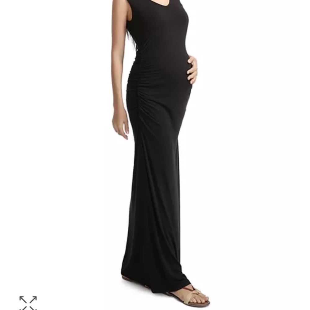 Womens size small kimi and Kai maternity dress dark grey